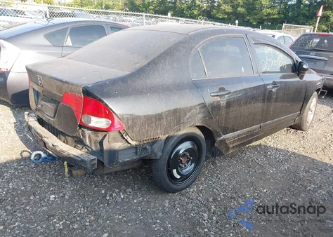 2008 Honda Civic Ex-L из США, поврежденный, VIN 2HGFA16918H325655